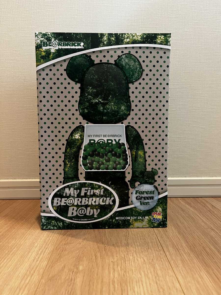 MY FIRST BE@RBRICK B@BY forest green 100%&400%_画像2