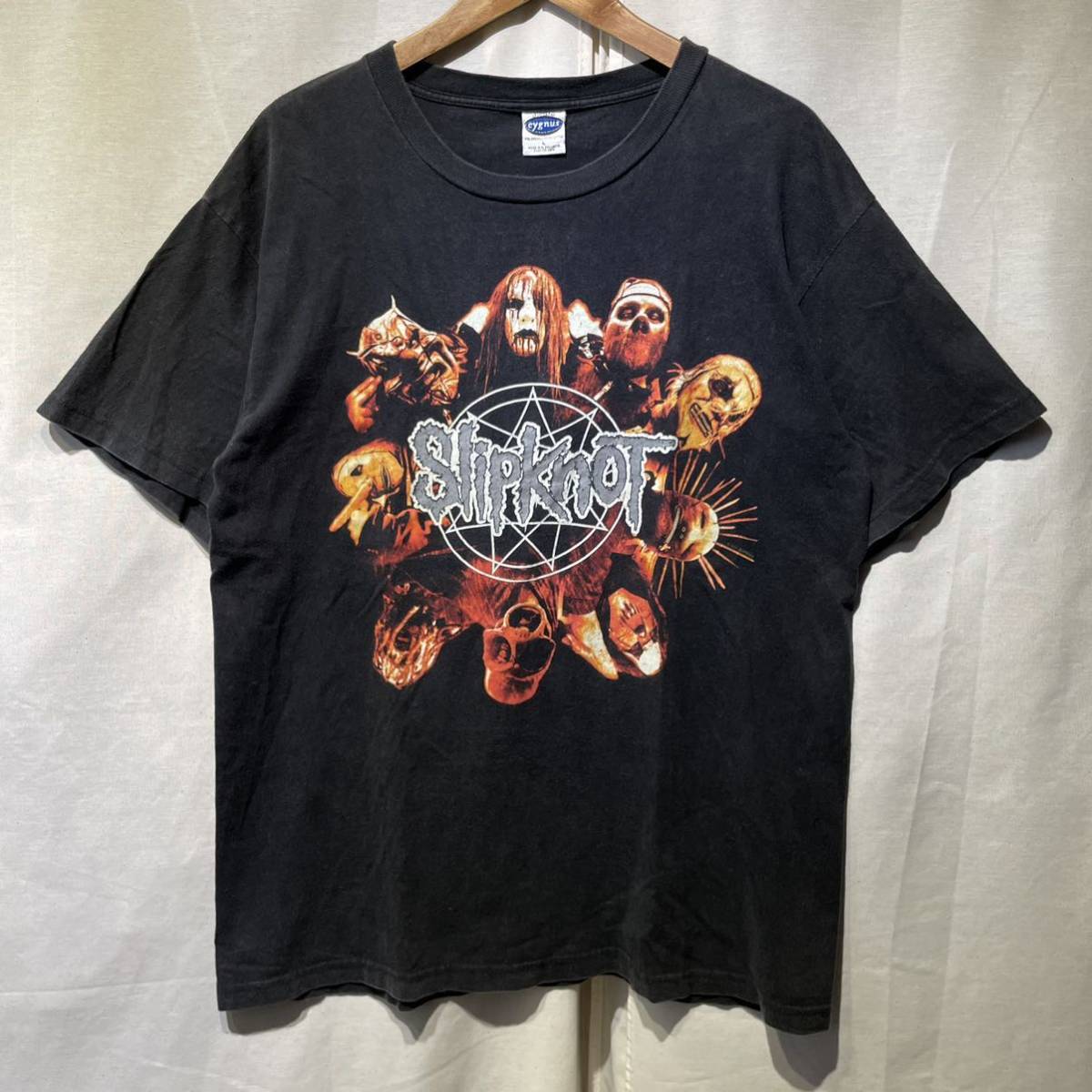 激レア】'01 Slipknot バンド Tシャツ cygnus ビンテージ / metallica