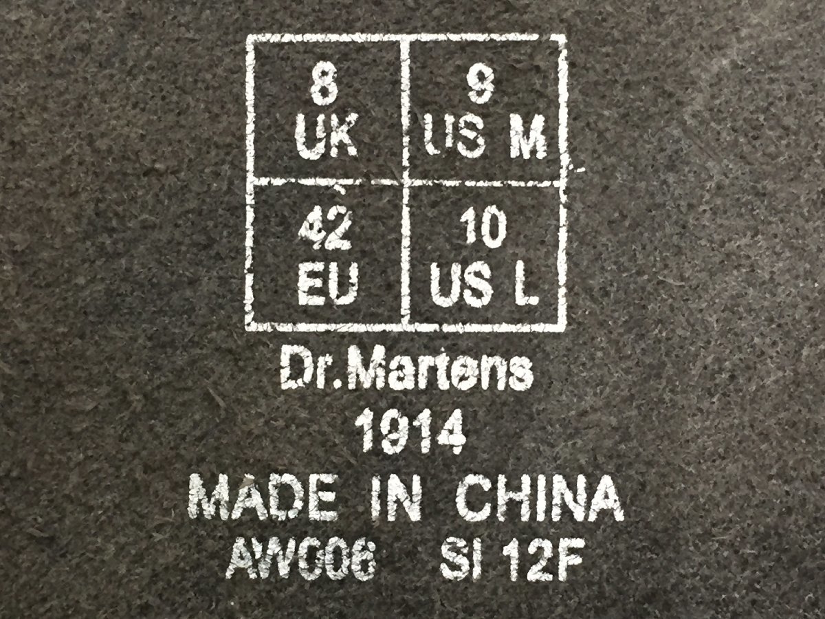 153Ｂ　Dr.Martens 1914 ドクターマーチン　ブーツ　14ホール【中古】_画像8