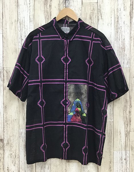 128AH C.E FRAME SHORT SLEEVE SHIRT シーイー シャツ【中古】_画像1