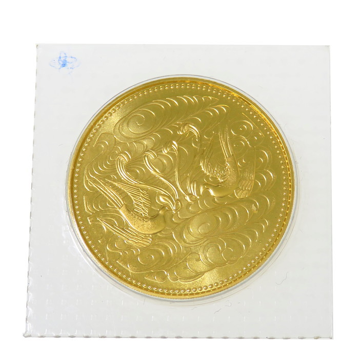 皇陛下御在位六十年記念10万円金貨 昭和61年 コイン K24ゴールド ユニセックス 新作商品