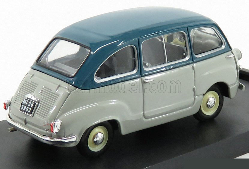 ブルム 1/43 フィアット 600 ムルティプラ 1A シリーズ 1956 ブルー / グレー BRUMM FIAT 600 MULTIPLA 1A SERIE_画像3