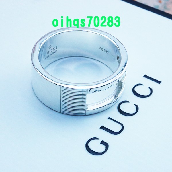 新品　未使用 GUCCI　グッチ　ブランテッドＧリング8号