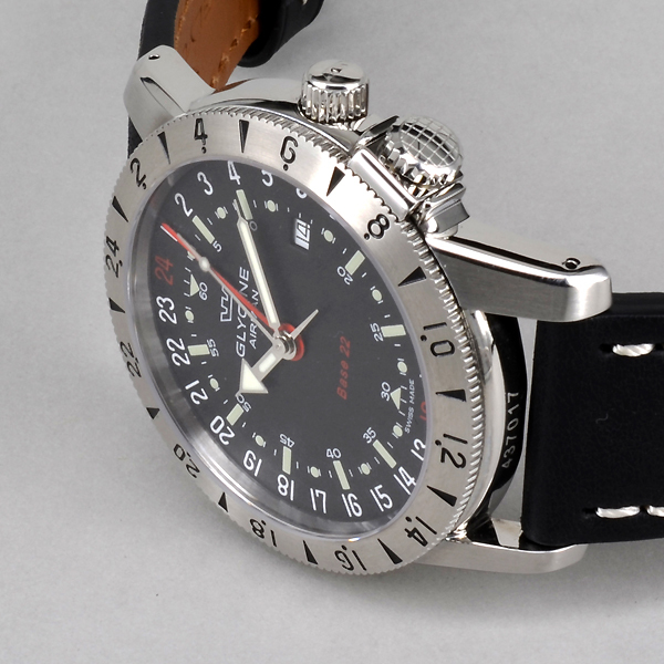 GLYCINE AIRMAN Base 22 GMT 3887 グリシン エアマン Base 22 GMT