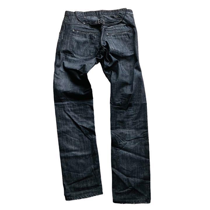 美品 ドルチェアンドガッパーナ D&G デニム ジーンズ 黒 イタリア製