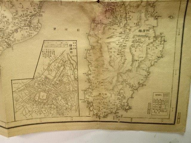 静岡県 明治時代の地図 レターパックライト可 0725U21G_画像5