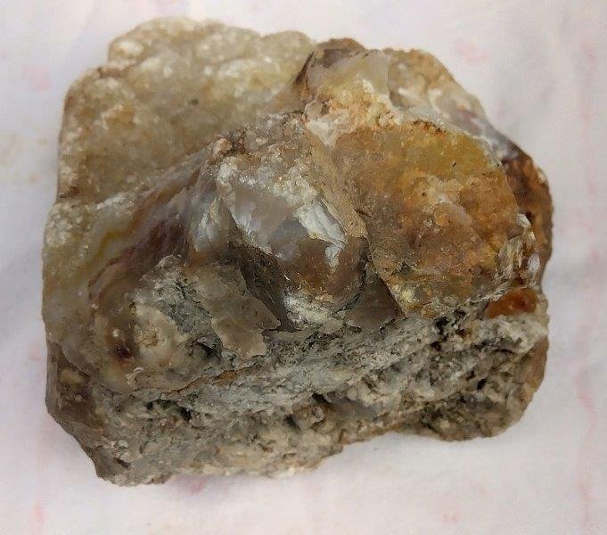小さい粒の水晶石 一部豚角模様 盆石 水石 パワーストーン 収集家コレクション 運賃着払 0630U2G_画像7
