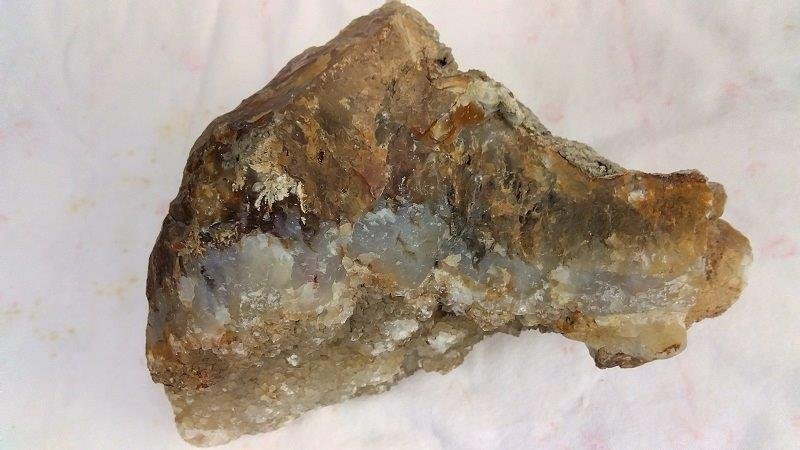 小さい粒の水晶石 一部豚角模様 盆石 水石 パワーストーン 収集家コレクション 運賃着払 0630U2G_画像4