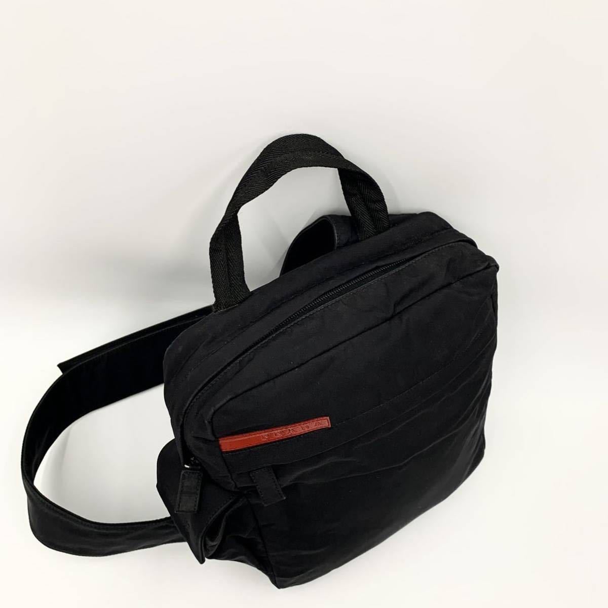 通信販売 PRADA sports プラダスポーツ ウエストバッグ 2way www.m