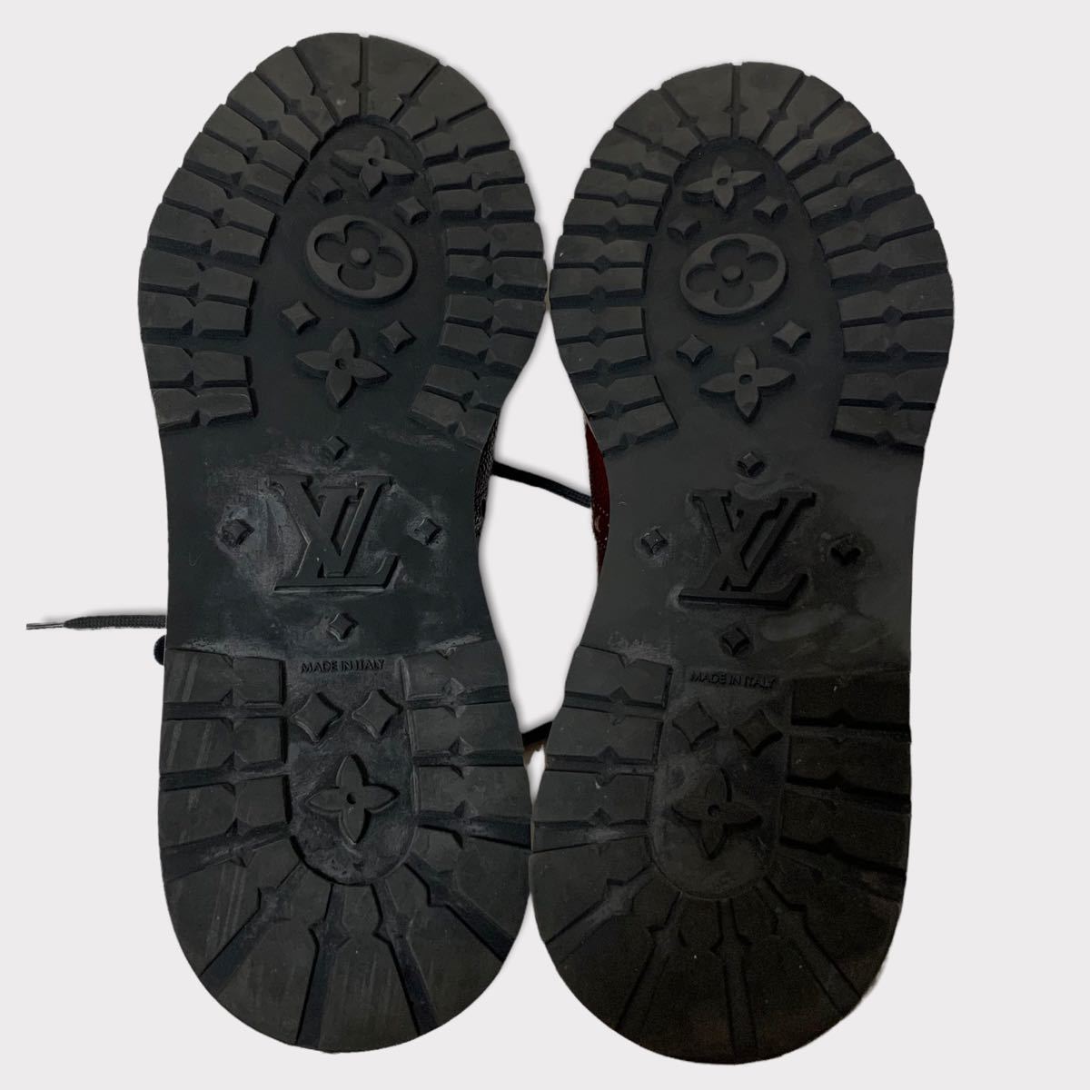 ルイヴィトン 靴 LOUIS VUITTON ウイングチップシューズ 外羽根 size:8