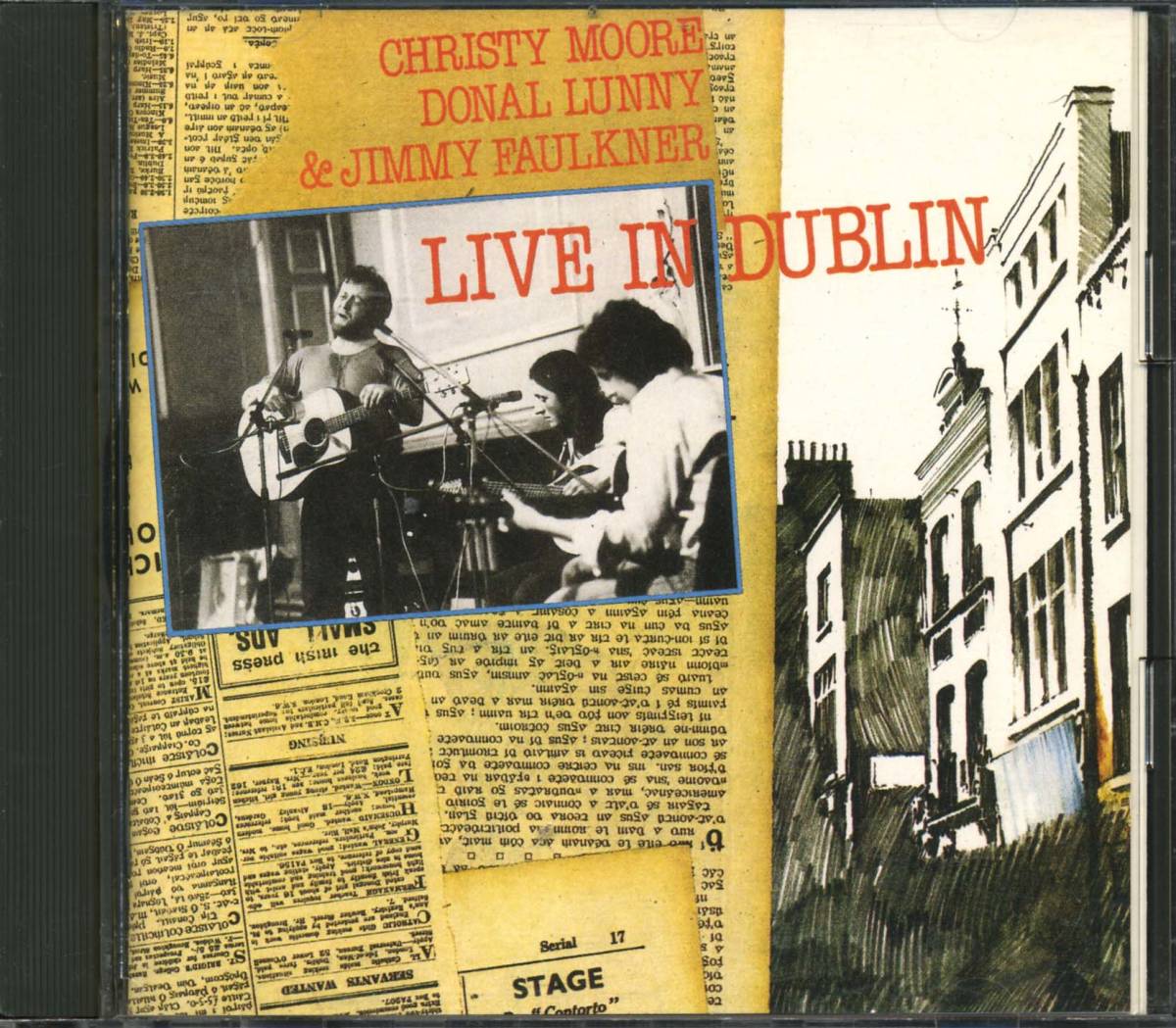 Christy MOORE Donal LUNNY&Jimmy FAULKNER★Live in Dublin [クリスティ ムーア,PLANXTY,ドーナル ラニー,ジミー フォークナー]_画像1