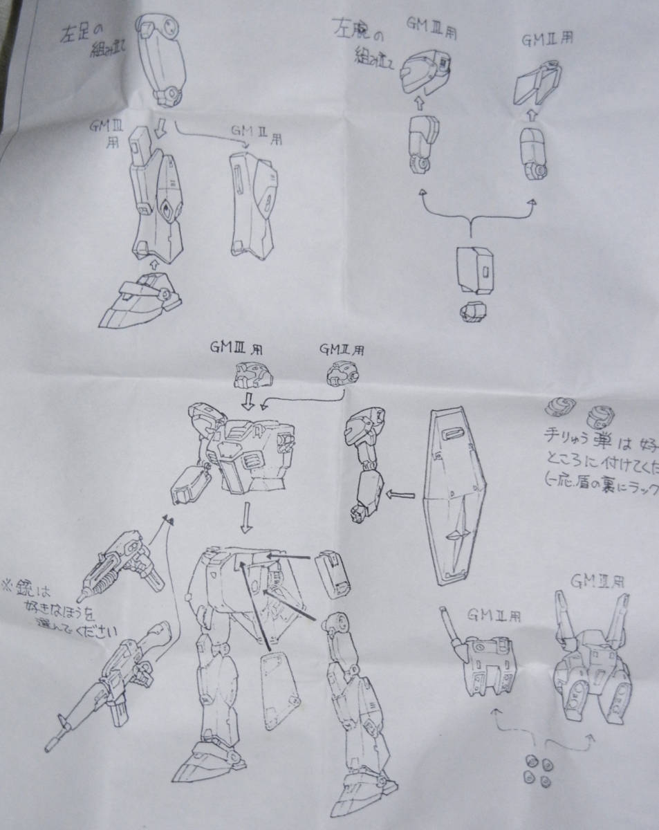 御意見無用ファクトリー 1/220 近藤版 ジムⅡ ジムⅢ ガレージ 御意見無用ファクトリー 1/220 近藤版 ジムⅡ ジムⅢ ガレージ