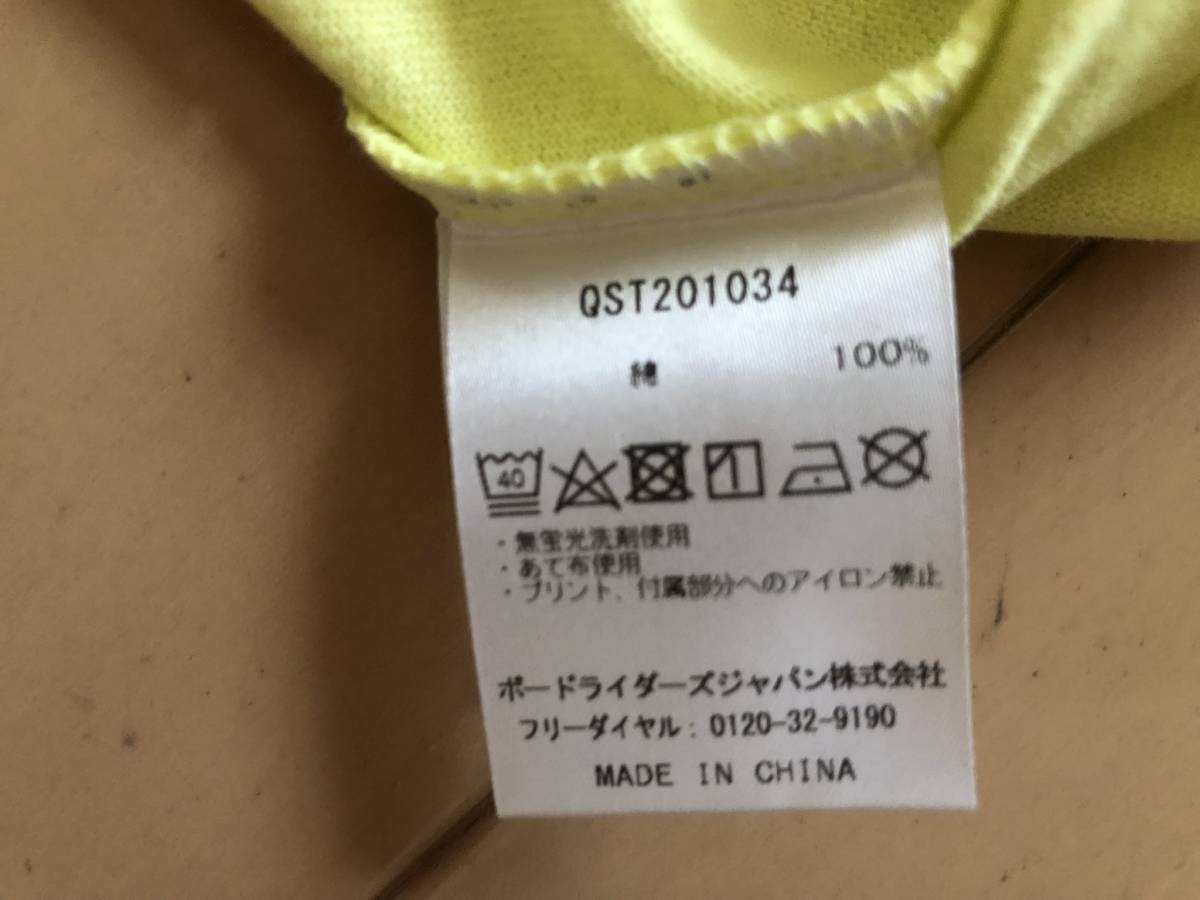 クイックシルバー （QUIKSILVER）半袖Tシャツ　メンズ　Mサイズ