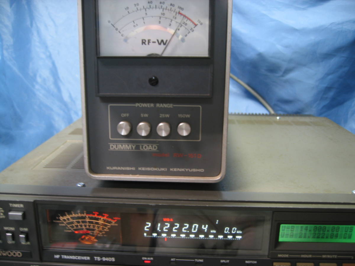KENWOOD ケンウッドの昔高級なHF機 TS-940V+PA940(100W) CWフィルター