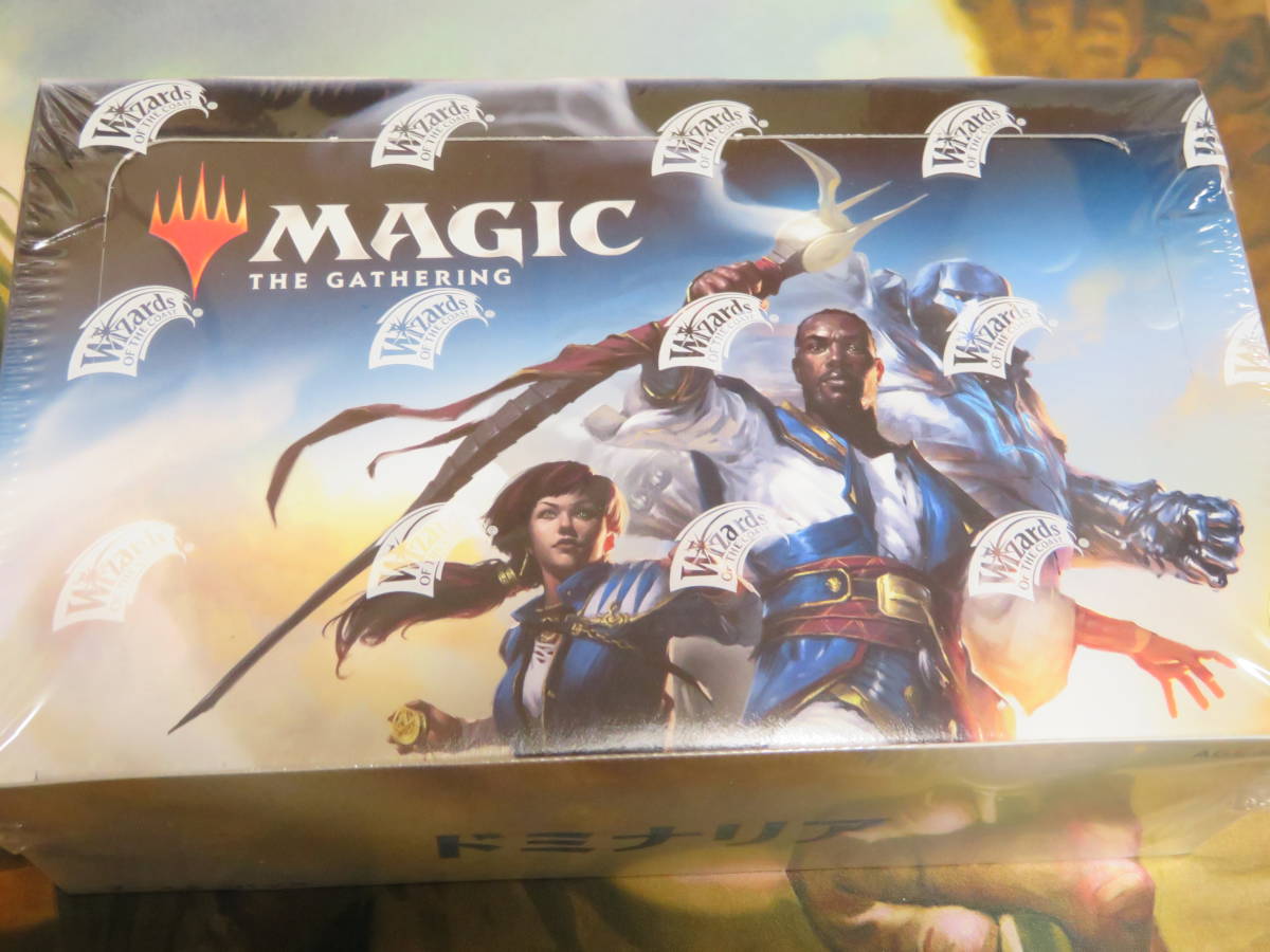 日本最大のブランド MTG ドミナリア 日本語 未開封 BOX パック