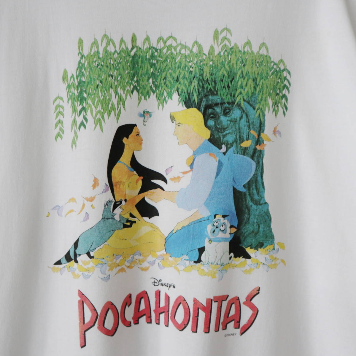 90's Pocahontas Tシャツ XL ポカホンタス Disney ディズニー 
