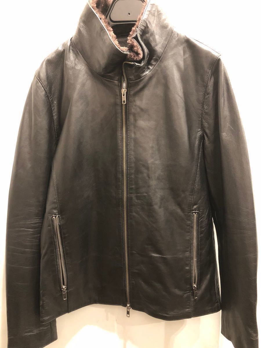 4着まとめ売り ディアスキン ラムレザー 羊革 シングル ジャケット