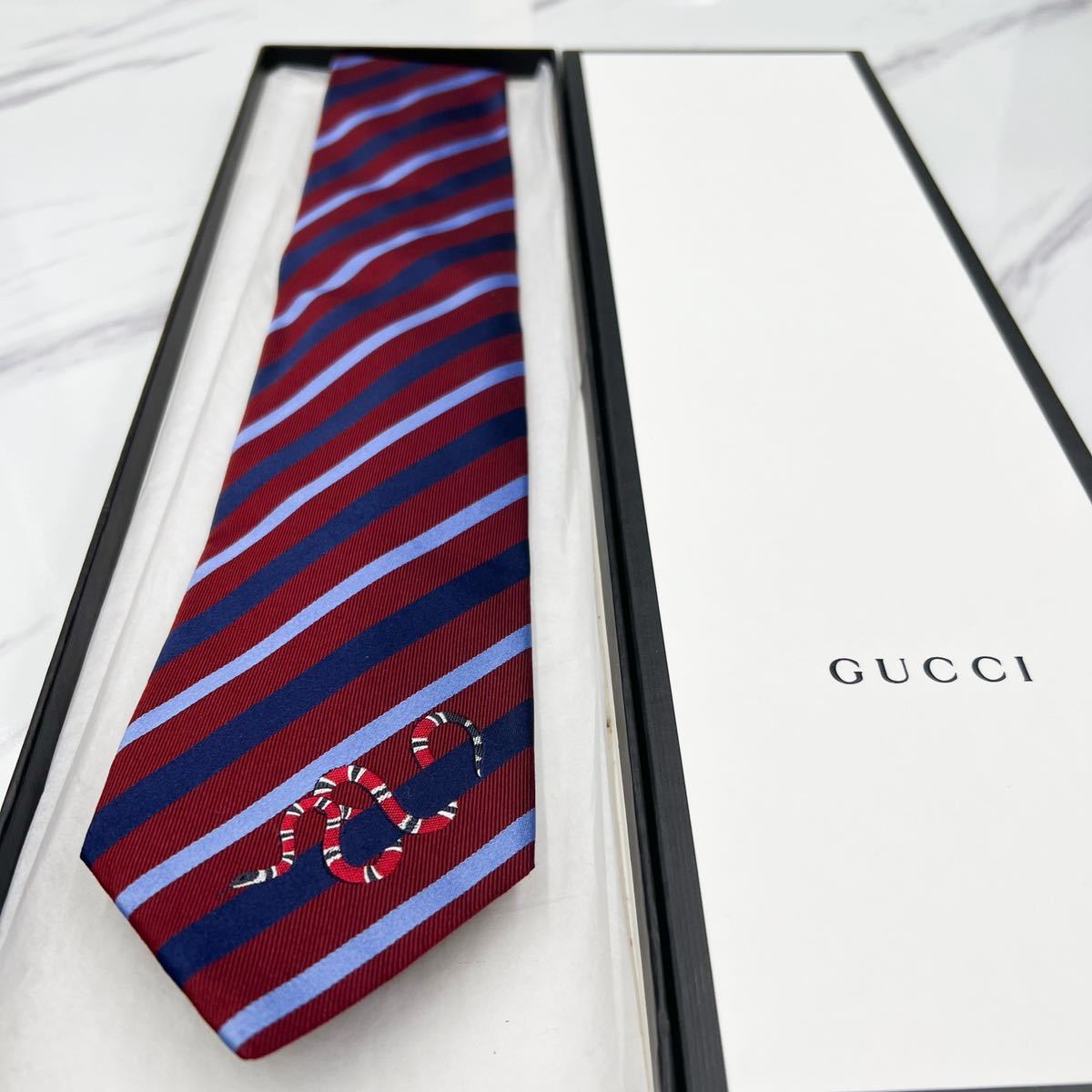 タイです】 Gucci - gucci スネーク ネクタイの通販 by s7s7s7s8888's shop｜グッチならラクマ メンズ -  shineray.com.br