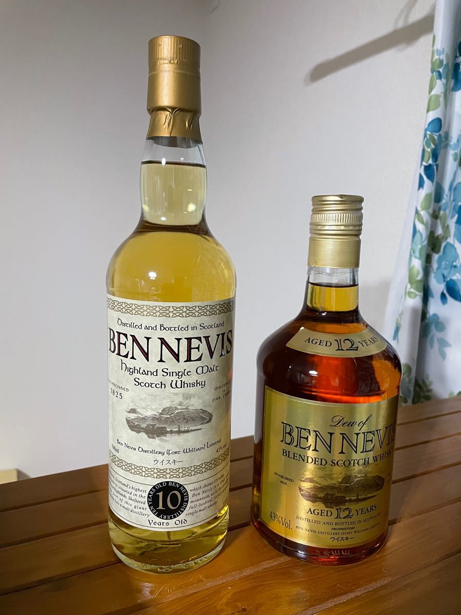 ベンネビス10年 ベンネビス12年 ２本セット スコッチウイスキー ニッカ