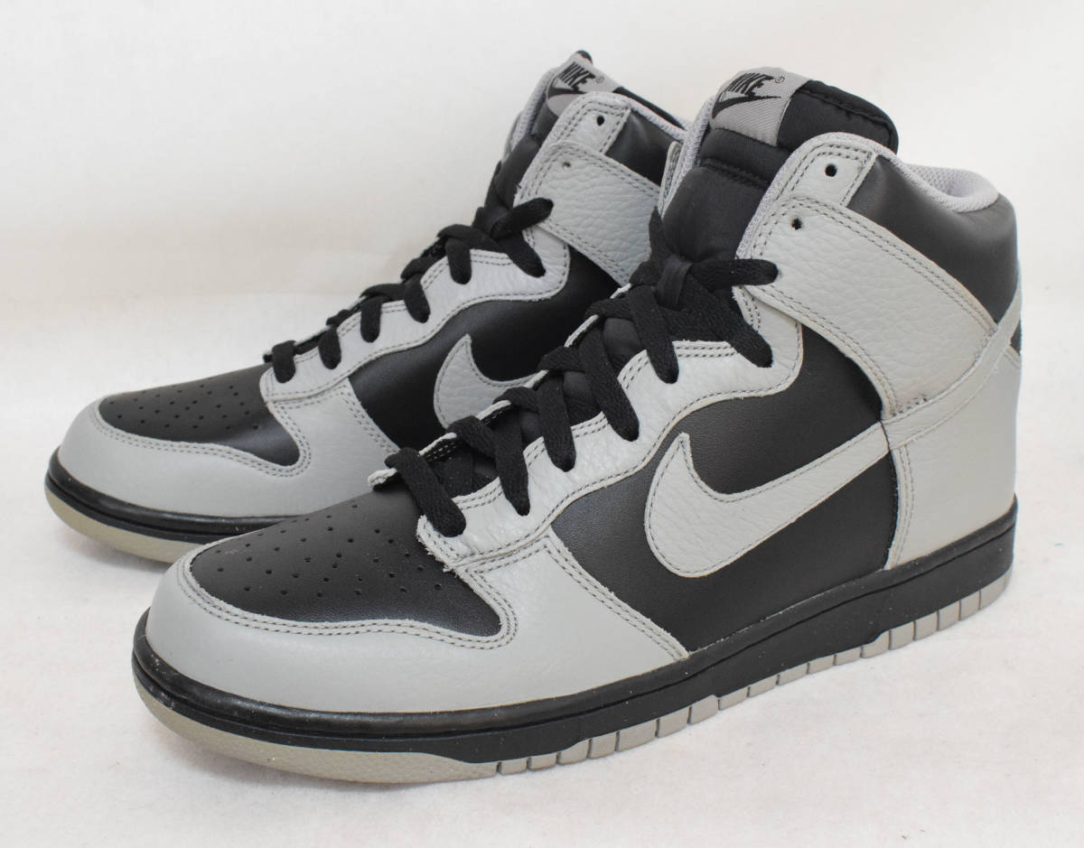 未使用品 NIKE 317982-044 317982-044 DUNK HI QS Shadow GRAY/BLACK