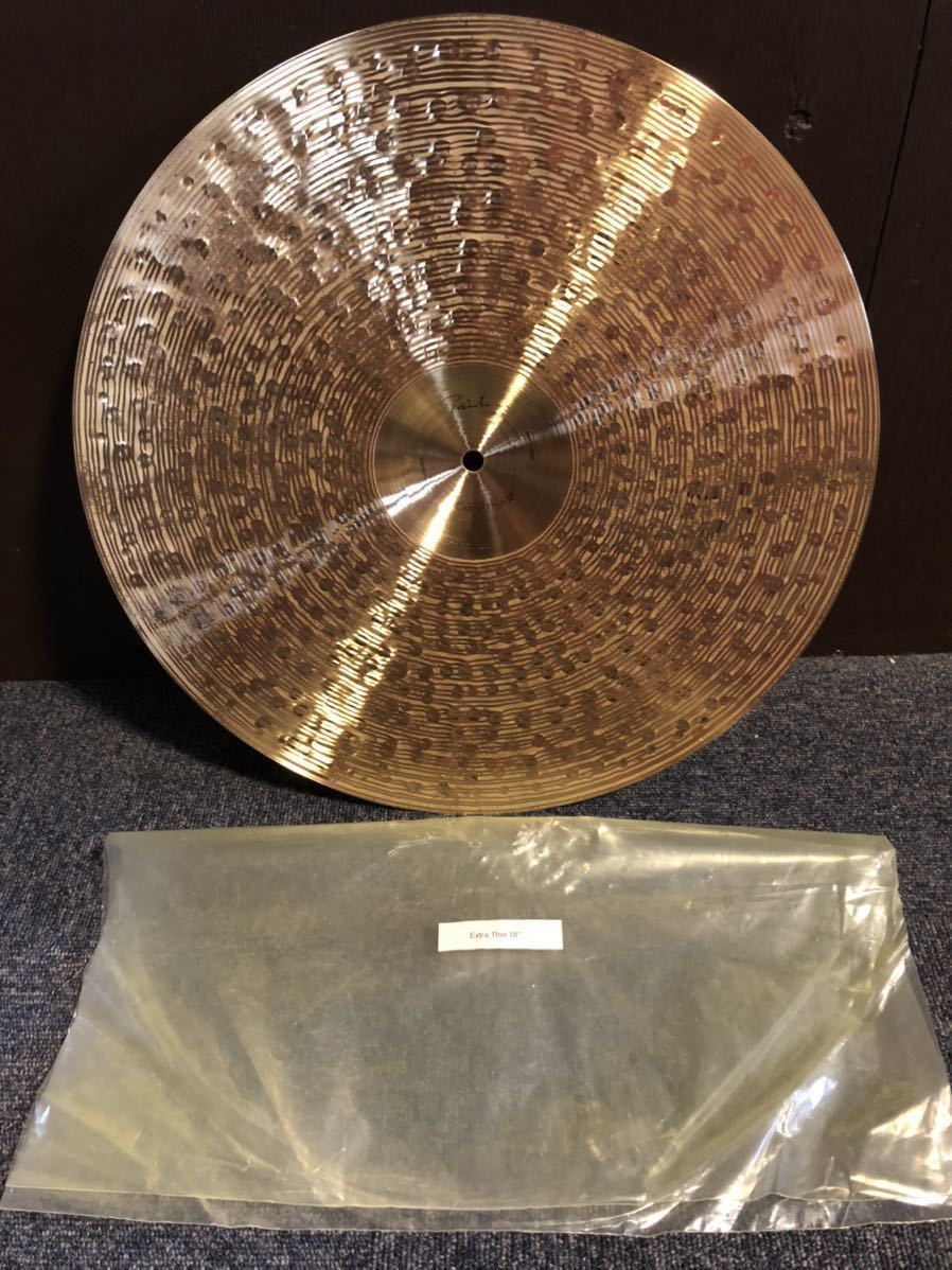 PAISTE Traditional 20 18 16 13HH セット 廃番品 彫りロゴ 最初期型