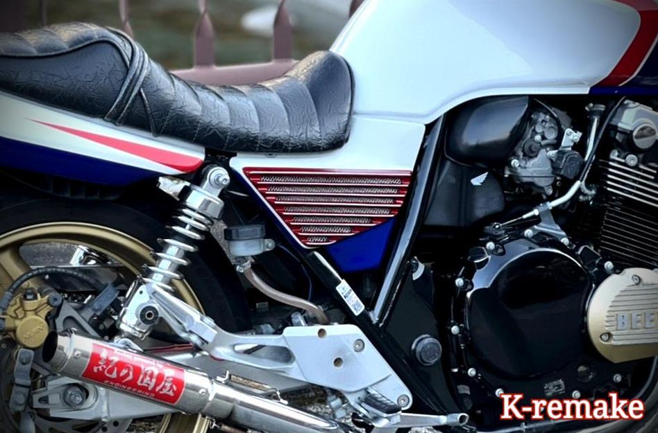 夏休み特価☆CB400SF/SB NC39/NC42 アルフィンサイドカバー白☆K