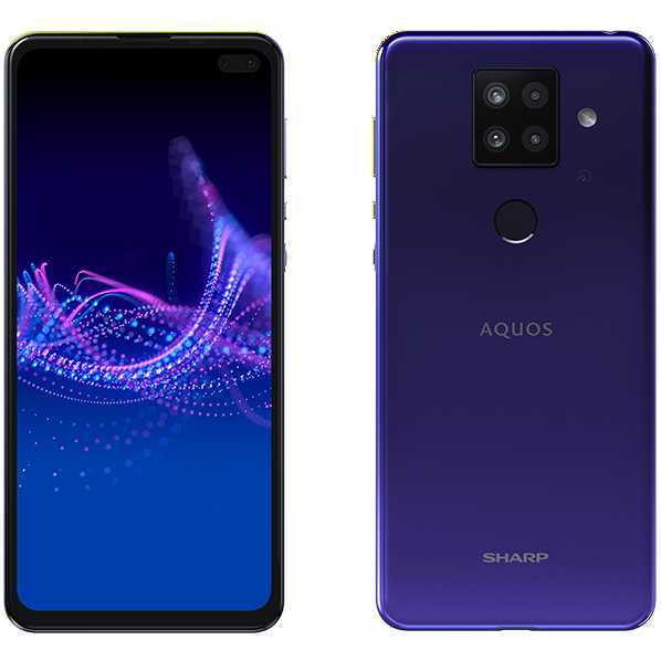 新品未使用 AQUOS sense4 plus SH-M16 パープル スマホ本体 SIMフリー