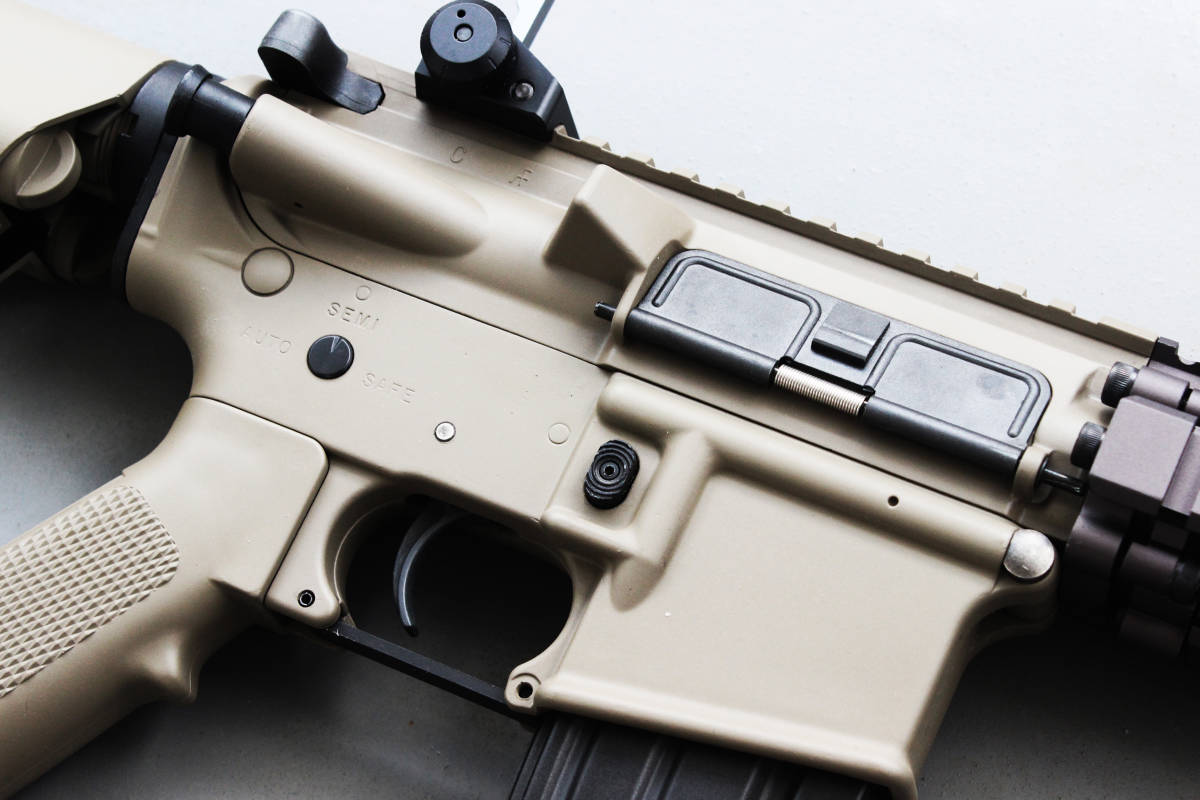 ■【内部・外部カスタム】 東京マルイ 次世代電動ガン CQB-R MK18 FDE 仕様 検) M4 MAGPUL PTS KAC マグプル 実物 ダニエルディフェンス_画像6