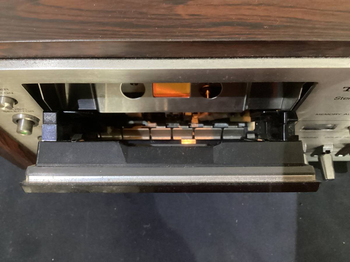 Technics テクニクス RS-M70 ステレオカセットデッキ 通電確認 Technics テクニクス RS-M70 ステレオカセットデッキ 通電確認