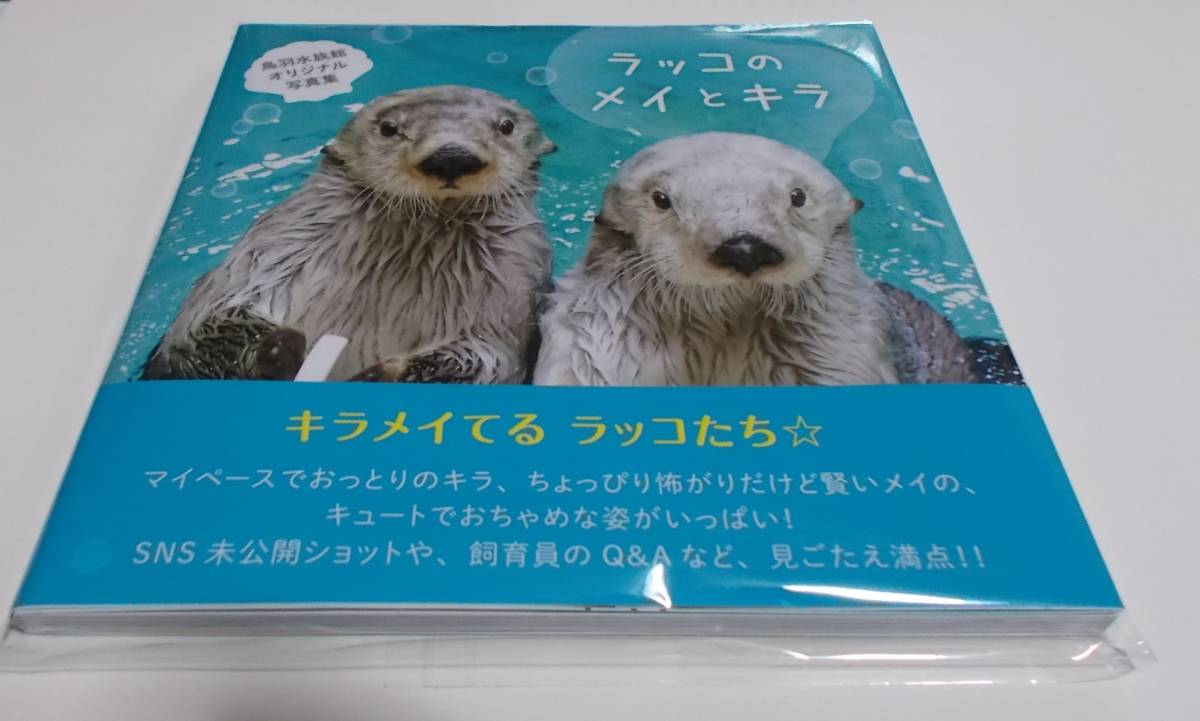 ヤフオク! - 未使用新品 鳥羽水族館 ラッコ 写真集 『 ラッコのメイと...