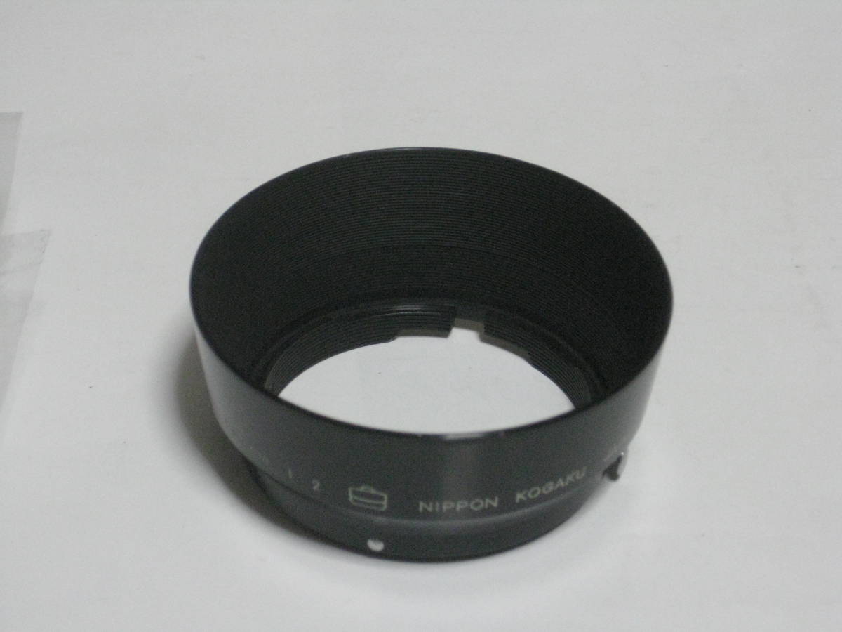 NIKON NIPPON KOGAKU F 5cm 1:2 Metal Lens Hood ニコン 日本光学 F 5cm f/2 メタル レンズフード 7