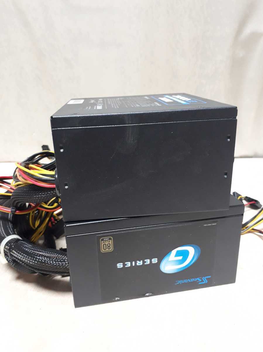  power supply unit 2 piece ZM500-LE SSR-650RM Seasonic ZALMAN Junk present condition goods 