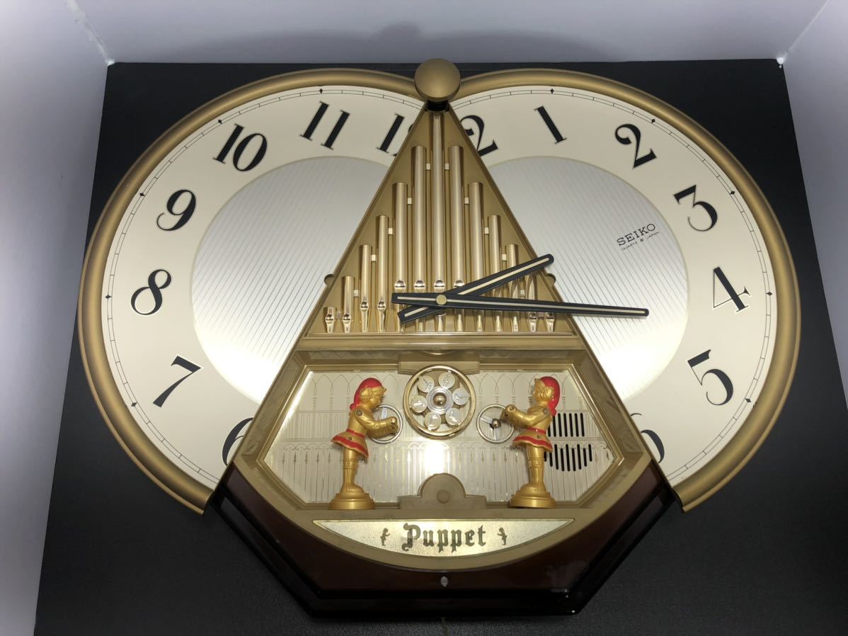 SEIKO セイコー Puppet パペット 壁掛け からくり時計 森の水車 | www