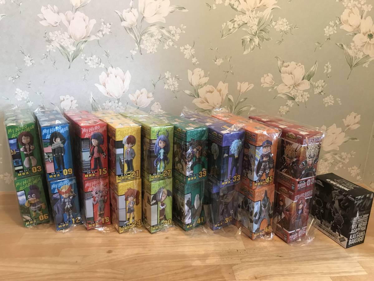 新品 53点】僕のヒーローアカデミア ワールドコレクタブルフィギュア