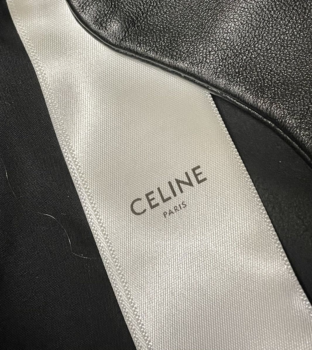 国内定価60万 Celine セリーヌ 19SS レザーニューウェーブパンツ 国内定価60万 Celine セリーヌ 19SS レザーニューウェーブパンツ
