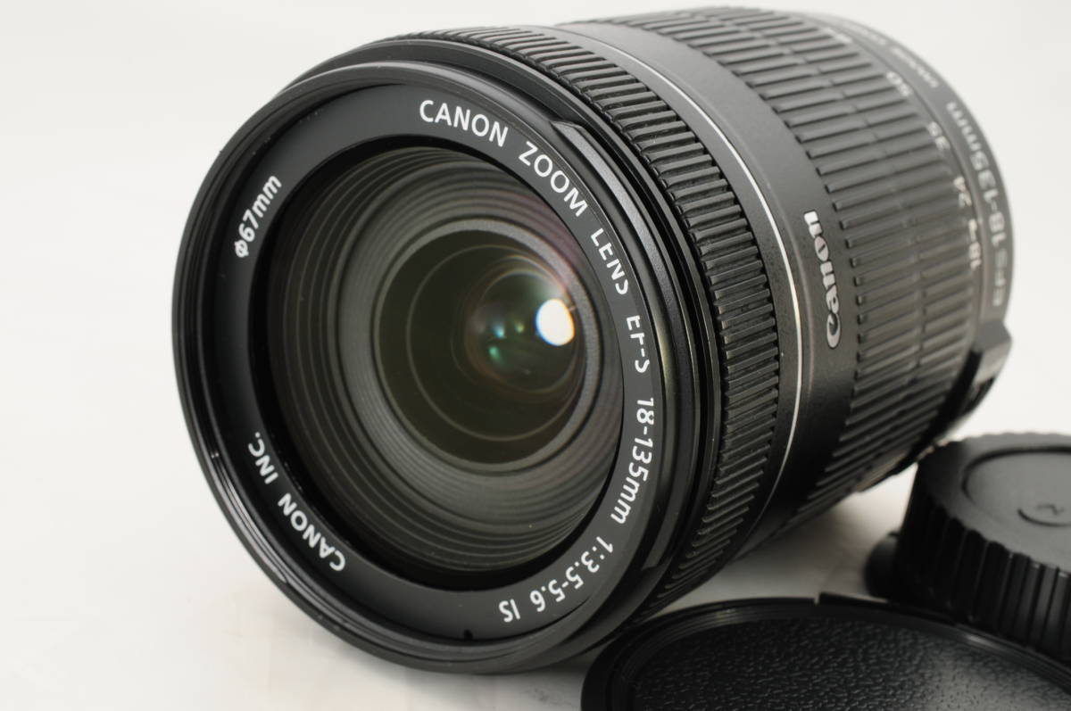 訳アリ】☆極上美品☆Canon キヤノン EF-S 18-135mm F3.5-5.6 IS☆訳