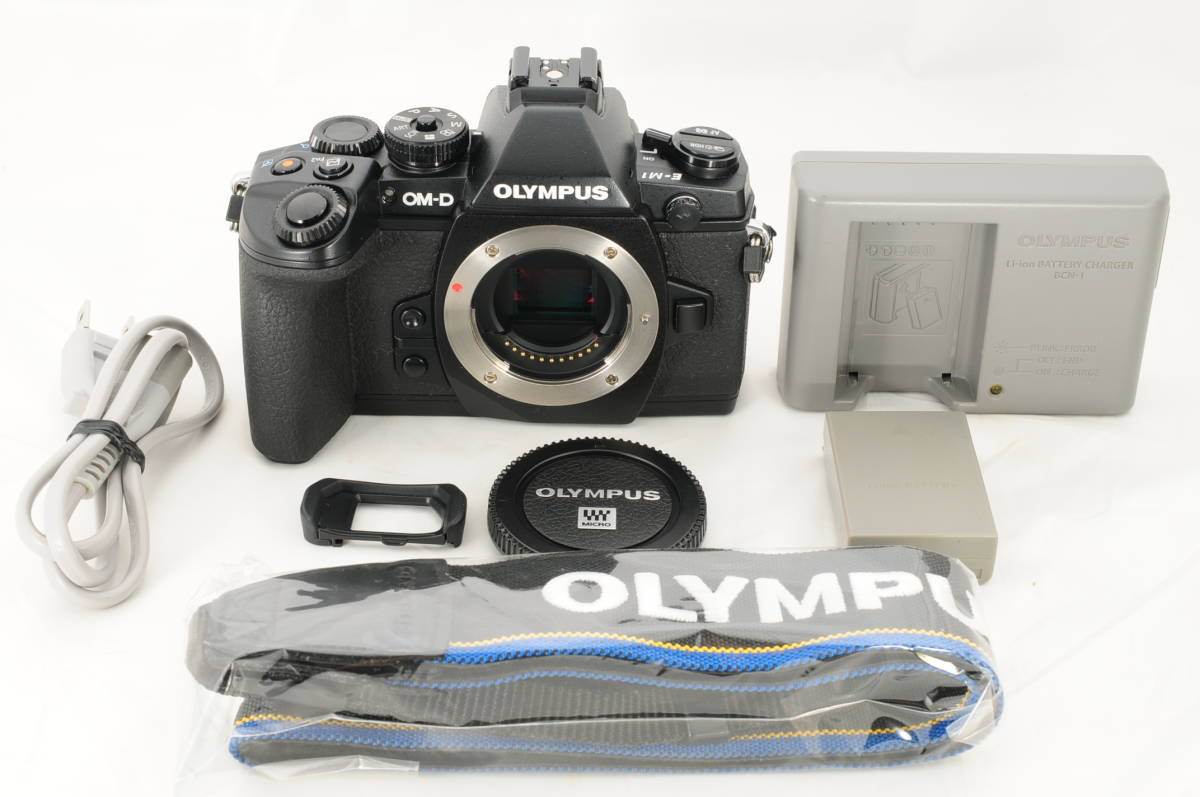 ☆超極上美品☆OLYMPUS オリンパス OM-D E-M1 ボディ ブラック 付属品