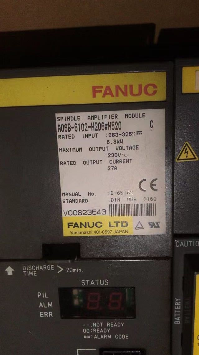 （6/26-5）FANUC ファナック 、A06B-6102-H211#H520 (配線ネジ欠品)_画像3