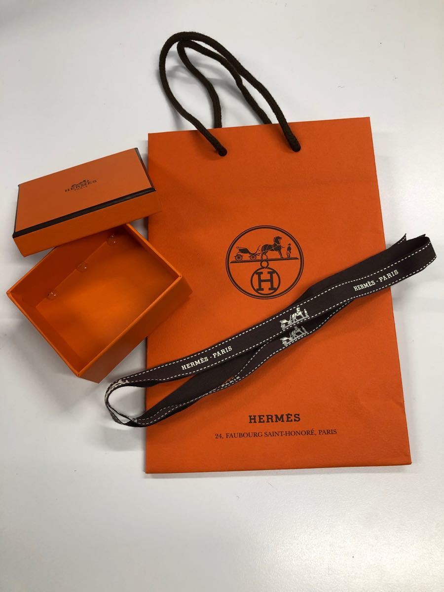 エントリー最大P14倍以上 HERMES エルメス空箱リボン ショパー - 通販
