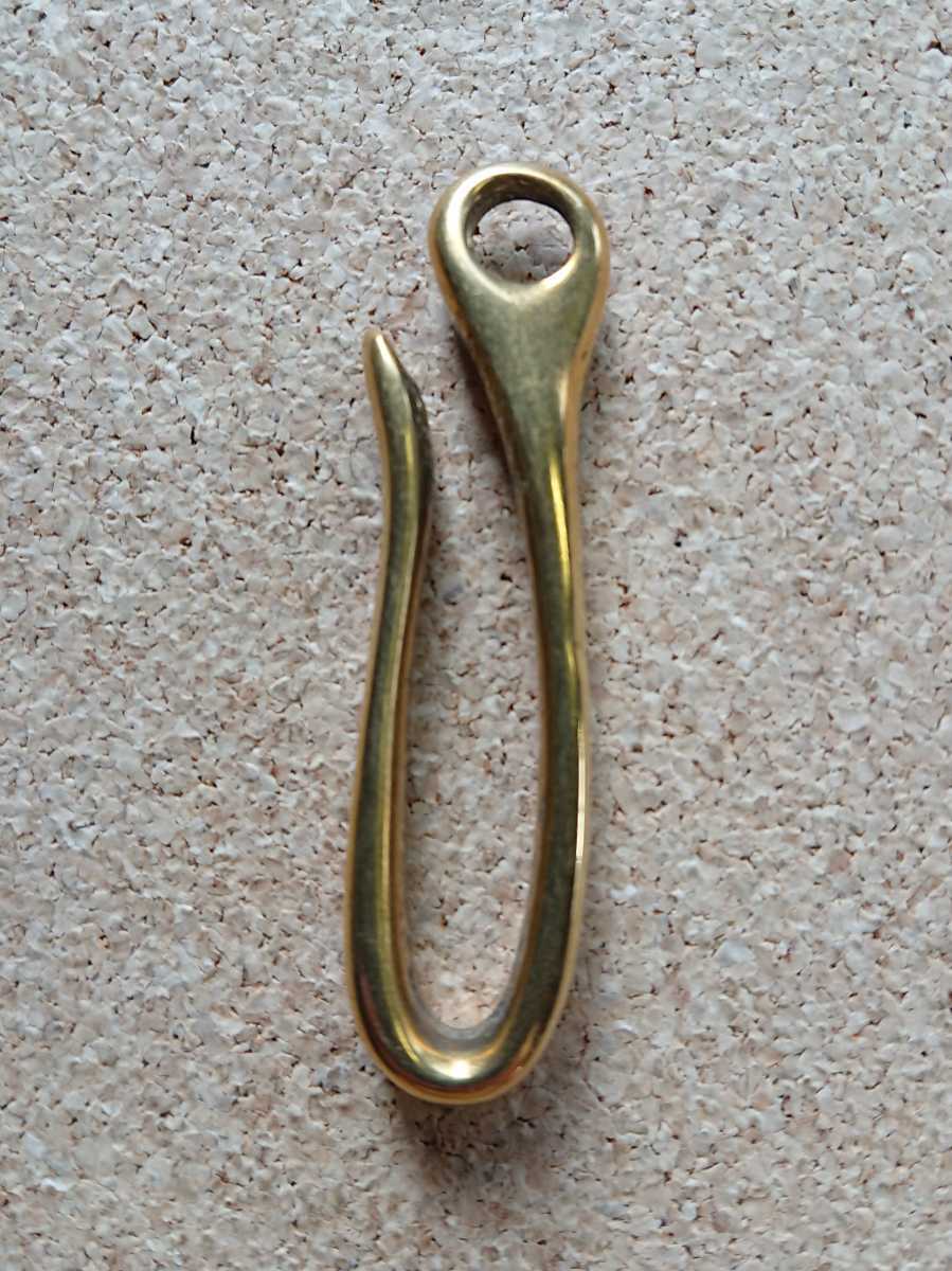 デポー 抗菌 真鍮 真鍮無垢 ブラス ナスカン no.319 キーホルダー 金具