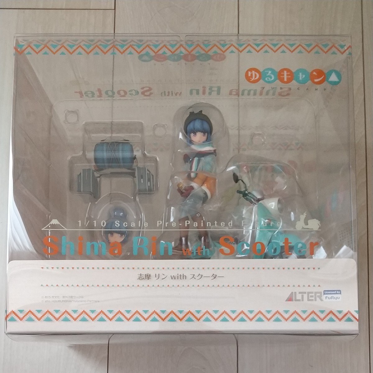ゆるキャン△ 志摩リン with スクーター 1/10 完成品フィギュア