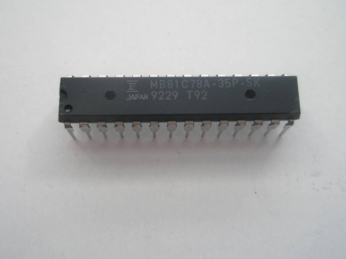 MB81C78A-35P-SK 富士通 CMＯS 64KB SRAM スタティックRAM 130個（10ケース）　_画像2