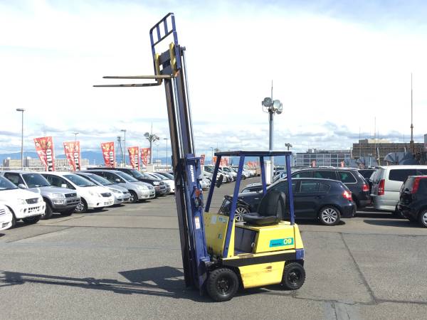 [KOMATSU] Komatsu small size forklift 1t under gasoline car price cut!!