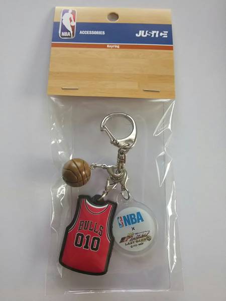 黑子的籃球NBA制服類型鑰匙圈火神 原文:黒子のバスケ NBA ユニフォーム型キーリング 火神