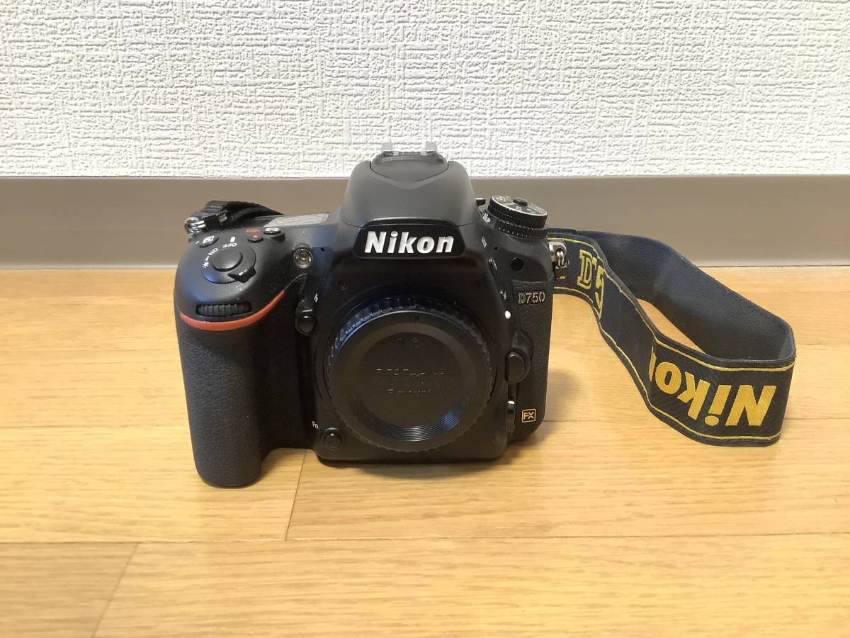 美品】Nikon D750 ボディ バッテリー2個 社外レリーズ付き ニコン