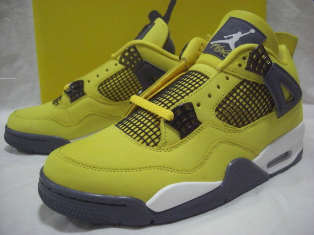 新品 DS 2021 NIKE AIR JORDAN 4 RETRO TOUR YELLOW LIGHTNING US11 (CT8527-700)_画像1