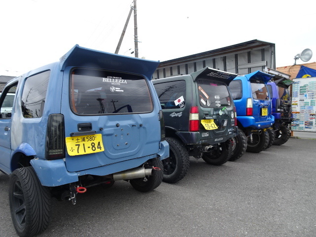 ベレッツァリアウイング FRP 新品 JB23ジムニー用 自動車アクセサリー