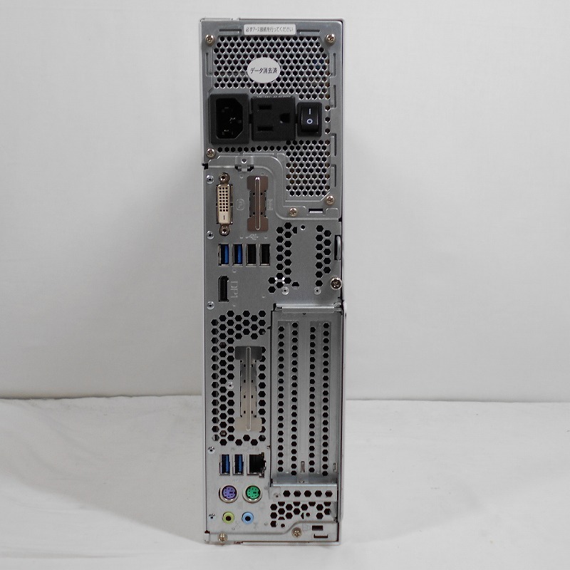 ECOぱそ】1円~FUJITSU ESPRIMO D587/R Core i5-7500 3.4GHz/8GB/500GB