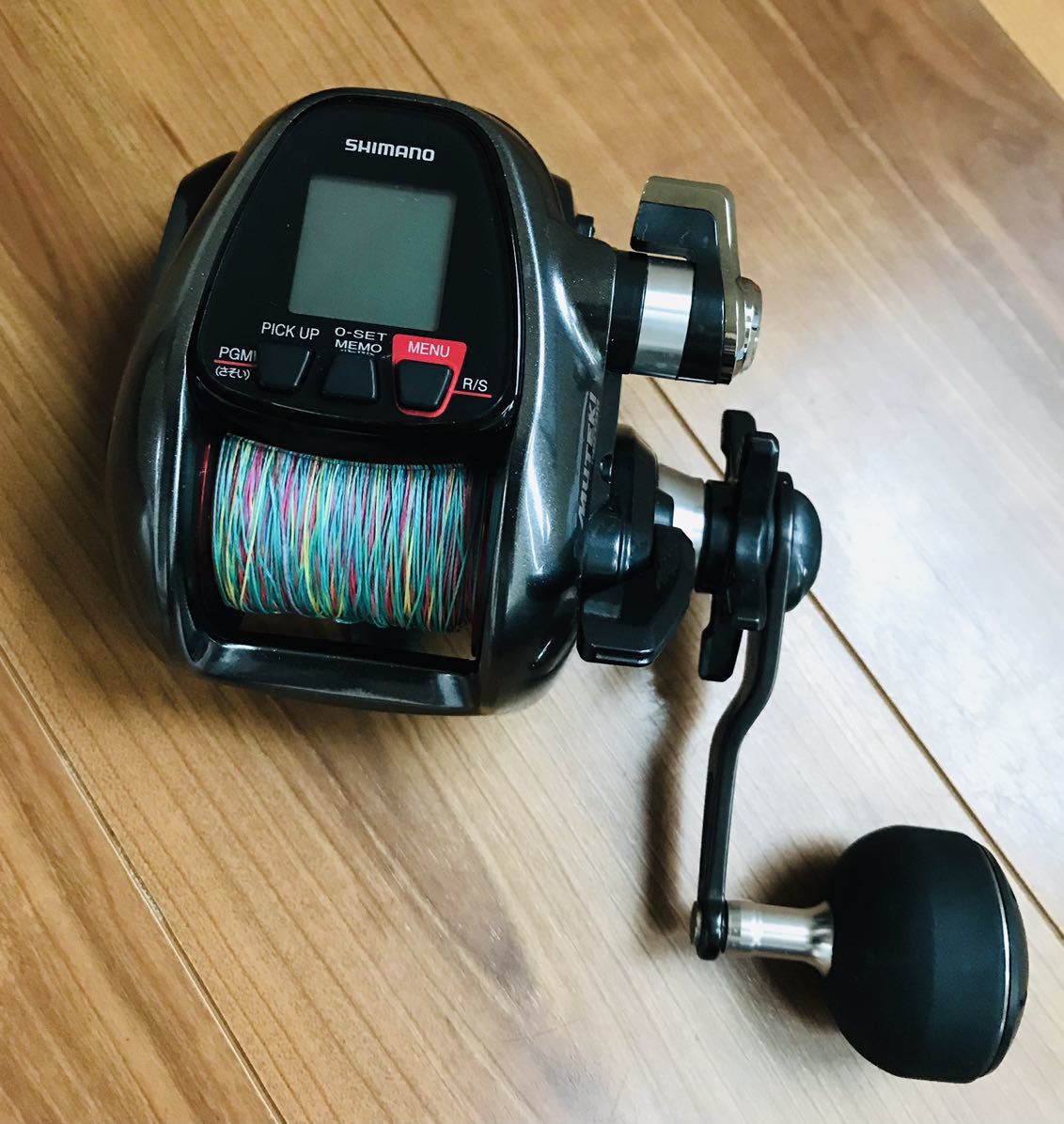 美品 シマノ プレイズ3000 箱、保証書、ライン、コード付 右ハンドル