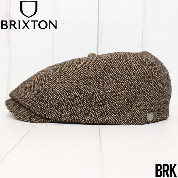 【送料無料】BRIXTON ブリクストン BROOD CAP ハンチング 10770 BRK　　 Mサイズ